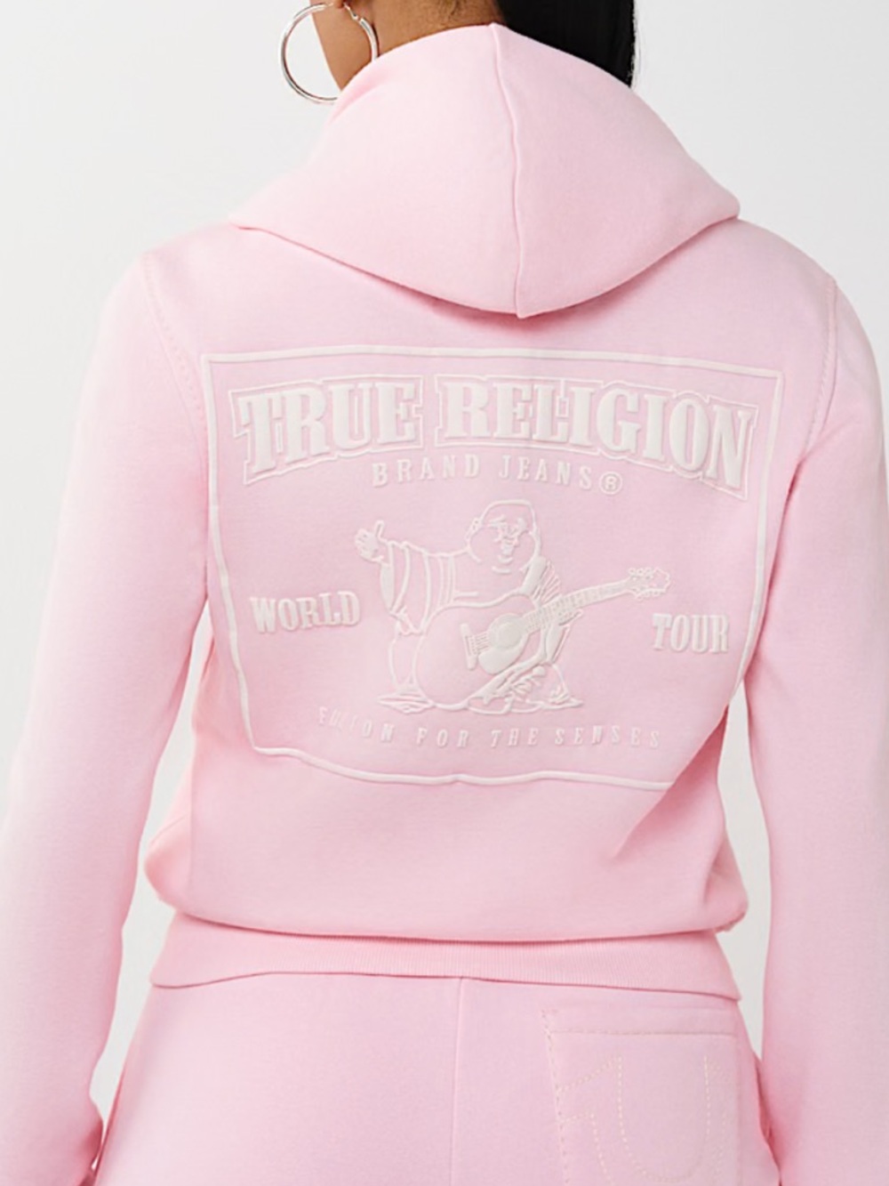 True Religion - “Big T” Classic Zip Hoodie